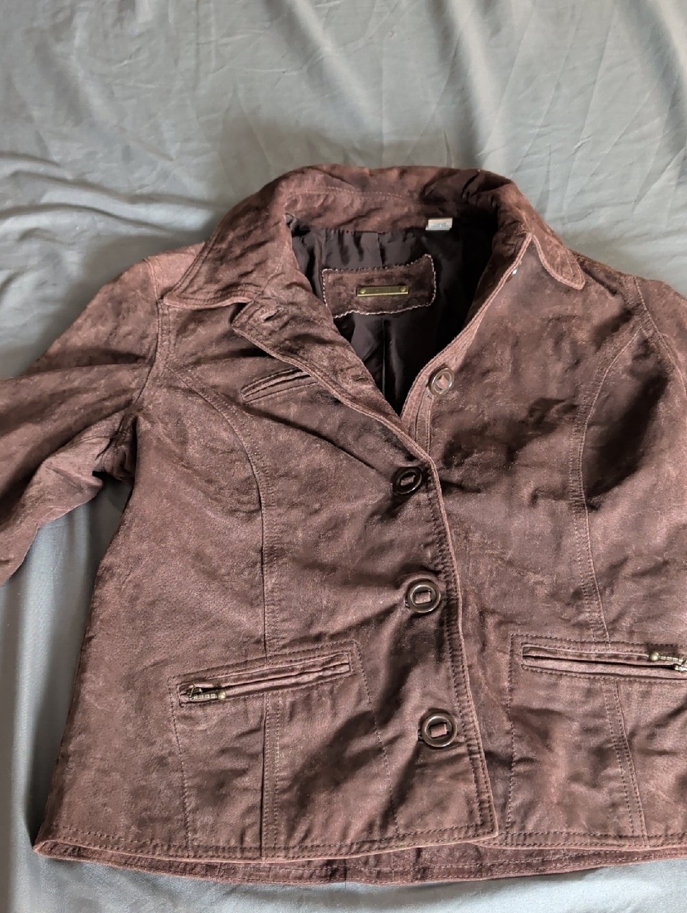 Women’s Brown Leather Jacket I. E. Relaxed